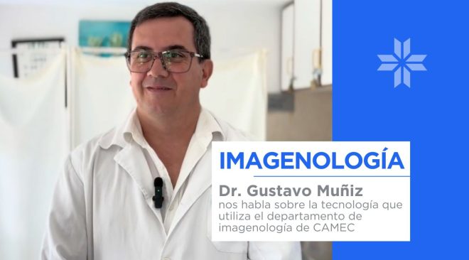 Dr Gustavo Muñiz - Jefe del Departamento de imagenología de Camec